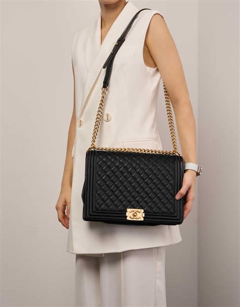 chanel large calfskin flap boy bag price|jumbo chanel bag price.